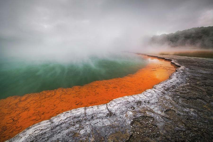 Landscape Photograph - Pool Of Hell by Tim Fan