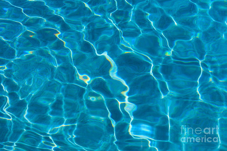 Pool Reflections Photograph by Diane Macdonald