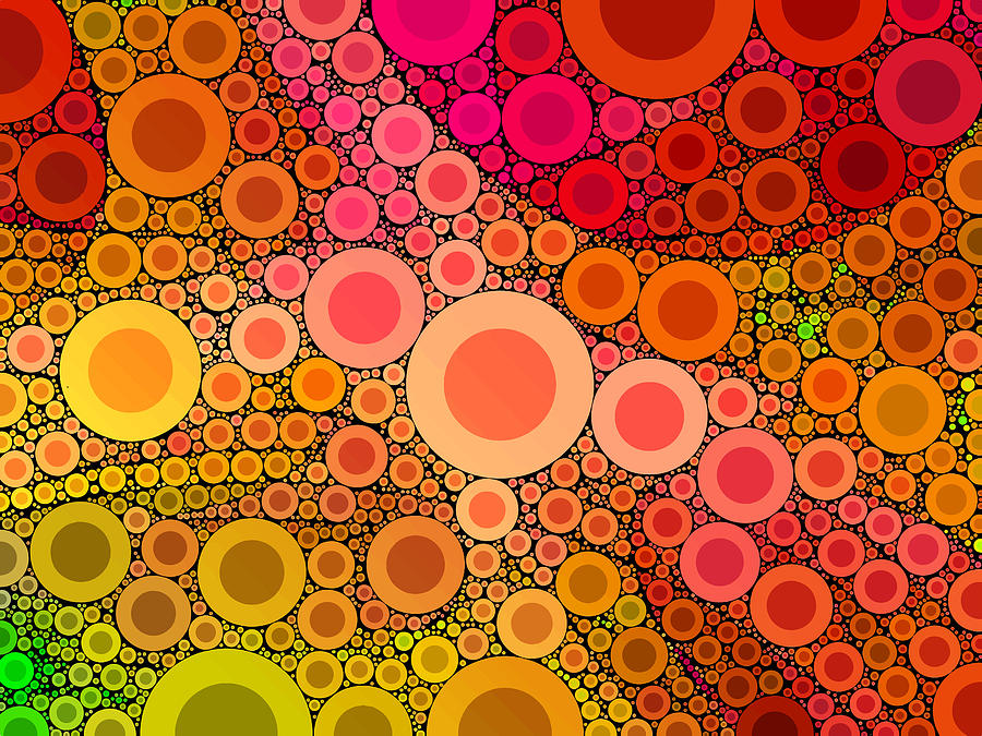 Bubble Digital Art - Pop-04-b by RochVanh