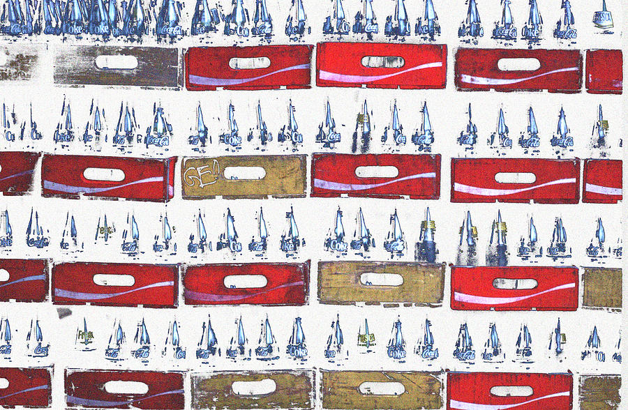 Pop Art Coke Cases Photograph by Tom Wurl