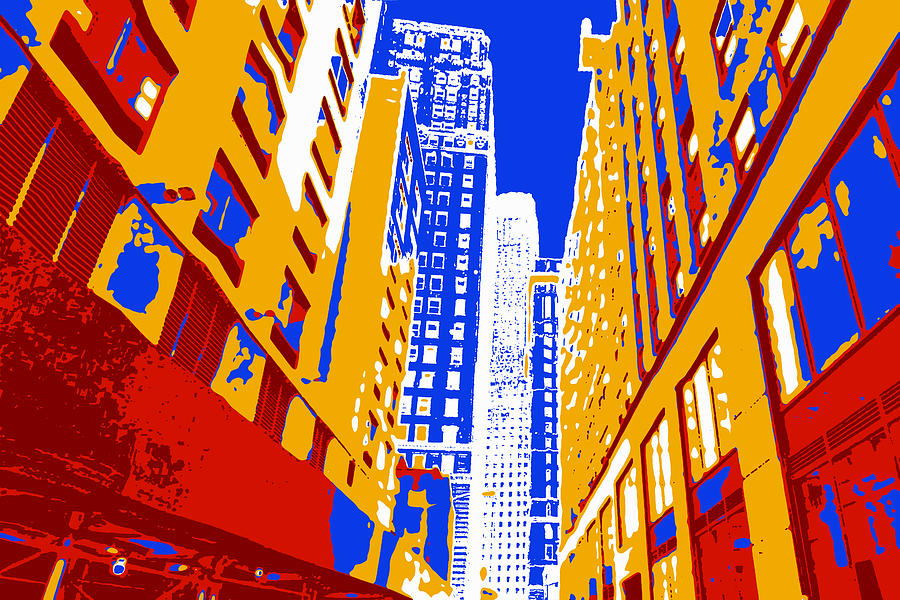 Pop Art NYC 3 Digital Art by David G Paul