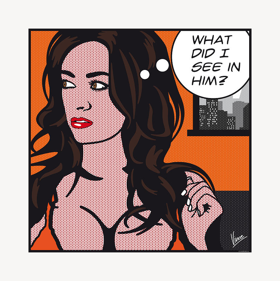 Portrait Digital Art - Pop Art Porn Stars - Taylor Vixen by Chungkong Art