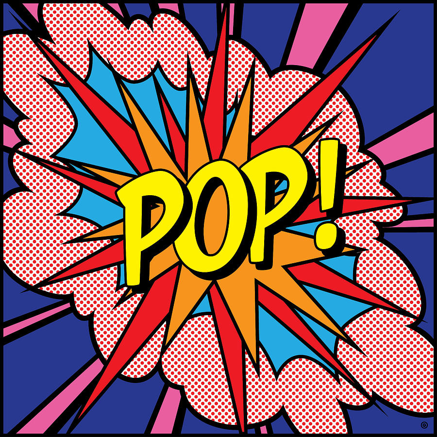POP Exclamation Digital Art by Gary Grayson