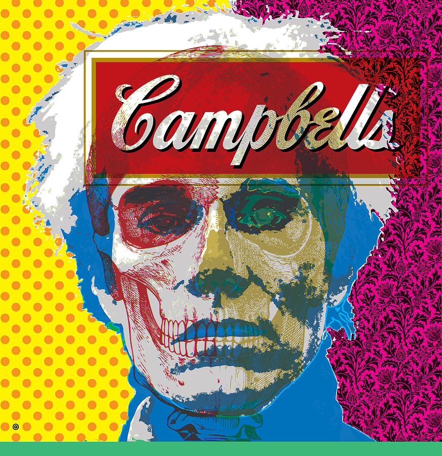 POP Warhol Digital Art by Gary Grayson