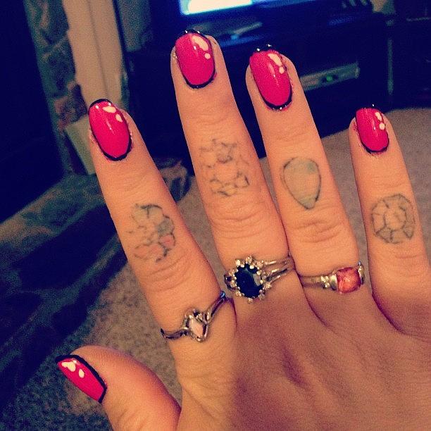 Nail Photograph - #popart #nails. Thanks, Pinterest! by Rikki Goodwin