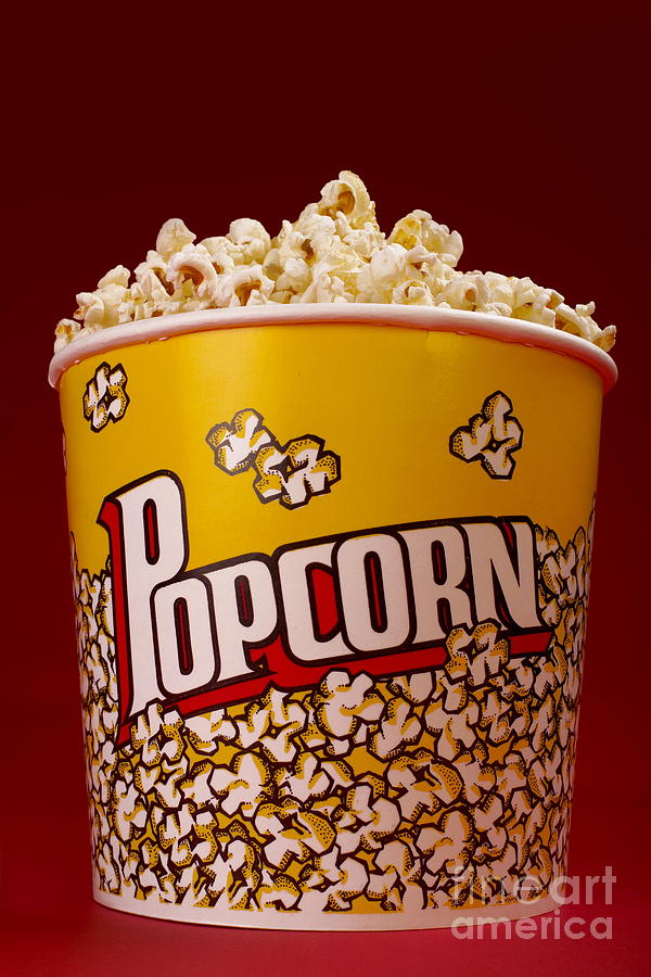 Popcorn Bucket Photograph by Diane Diederich