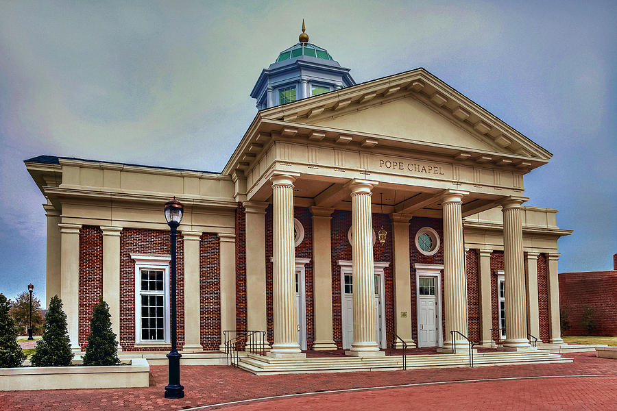 Pope Chapel at Christopher Newport University Photograph by Jerry Gammon