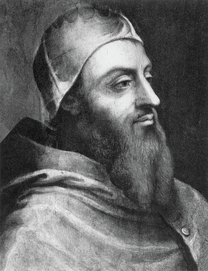 Pope Clement Vii (1478-1534) Painting by Granger - Fine Art America