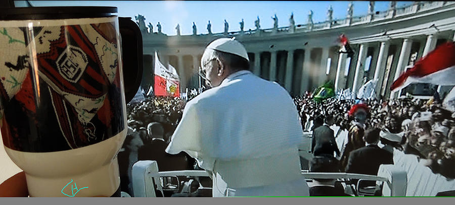 Pope Francis Inauguration Mass Roma  Italy 19 february2013 Photograph by Colette V Hera Guggenheim