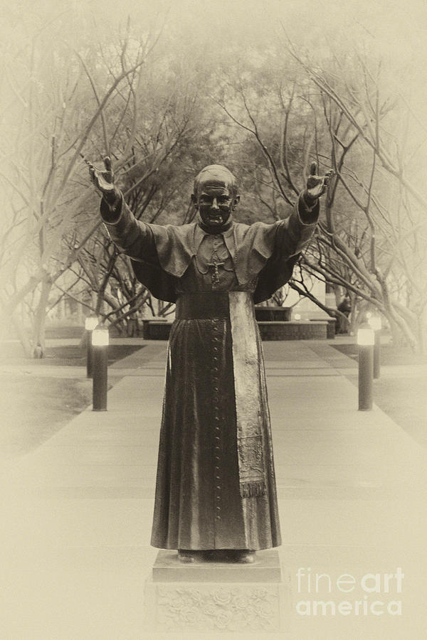 Pope John Paul II Photograph by Donna Greene