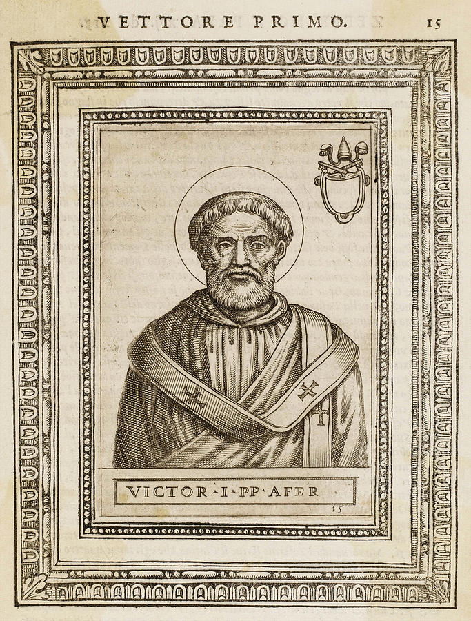 Pope Victor I Pope And Saint Drawing By Mary Evans Picture Library Pixels