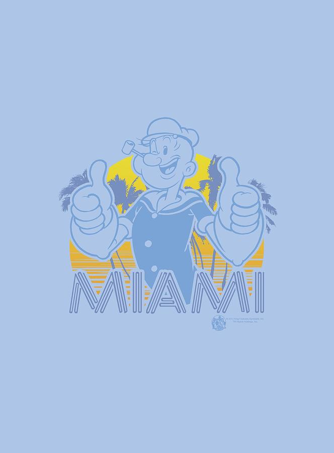 Popeye - Miami Digital Art by Brand A