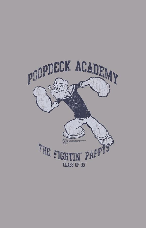 Popeye Digital Art - Popeye - Poopdeck Academy by Brand A
