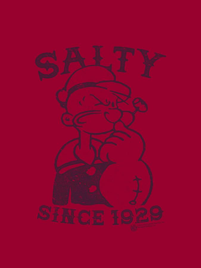 Vintage Digital Art - Popeye - Salty Dog by Brand A
