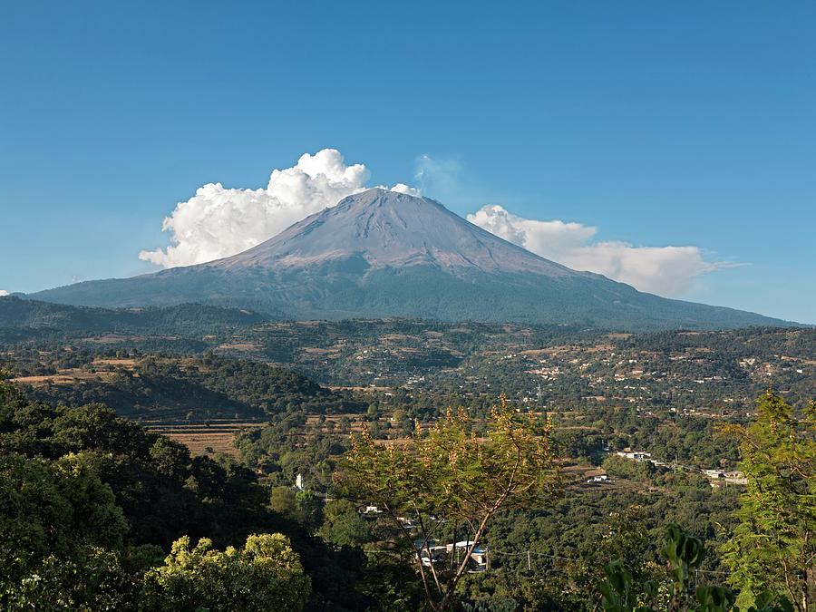 Popocatepetl Volcano Photograph by Daniel Sambraus