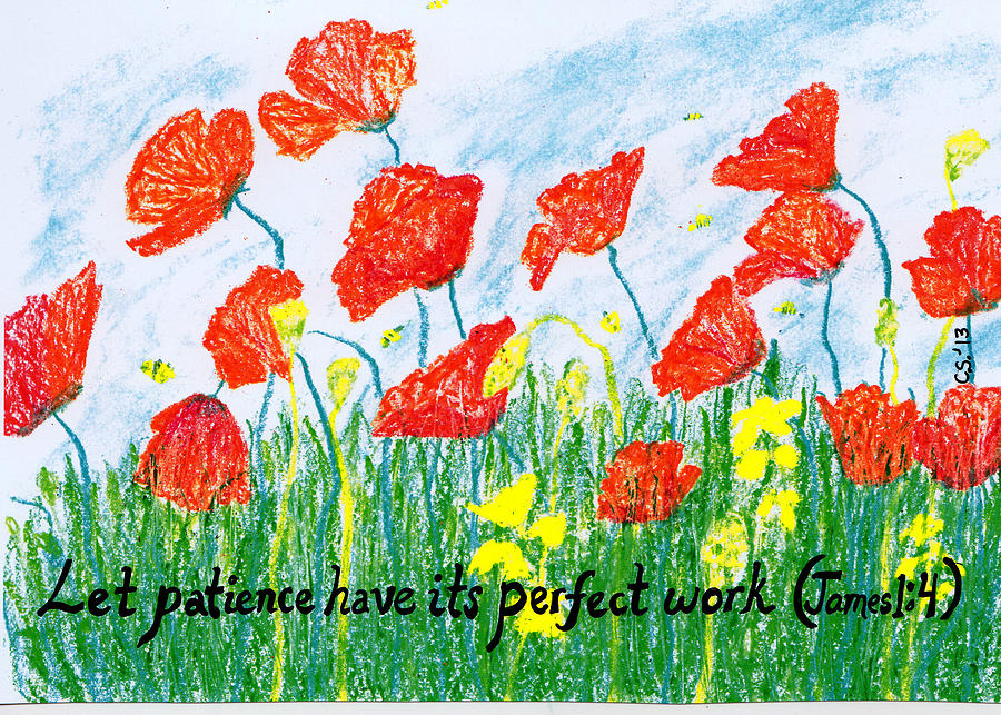 Poppies Painting by Catherine Saldana