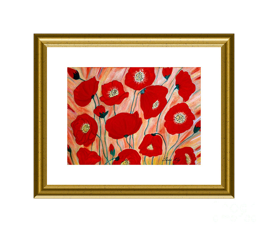 Poppies. Holiday Collection Painting by Oksana Semenchenko