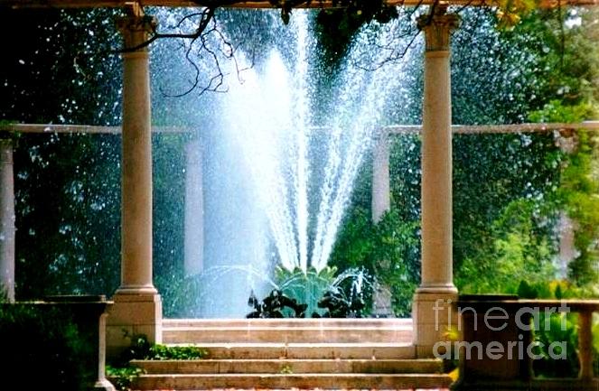New Orleans Photograph - Popps Fountain At City Park In New Orleans Louisiana by Michael Hoard