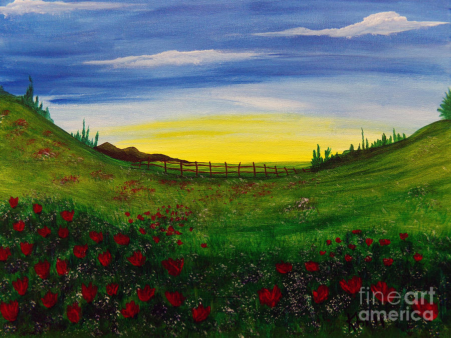 Poppy Field by Kami Catherman Poppy Field by Kami Catherman