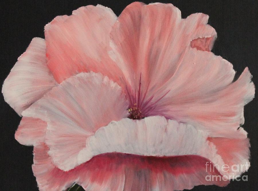 Poppy Painting - Poppy by Louise Williams