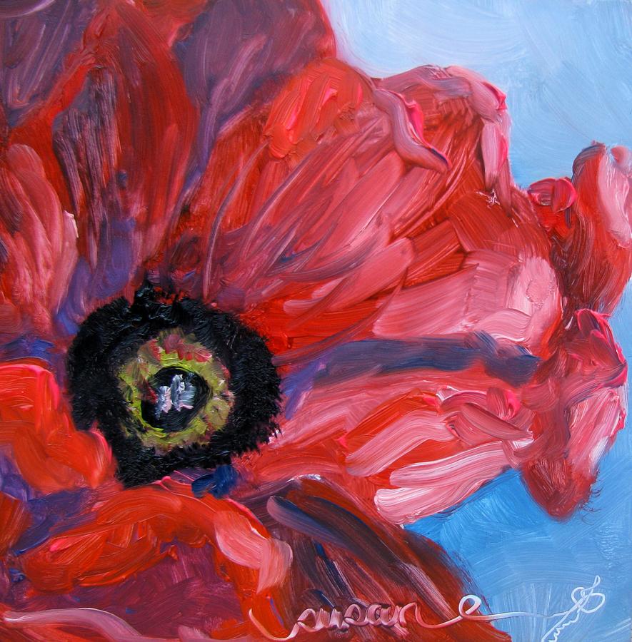 Poppy Painting by Susan Elizabeth Jones