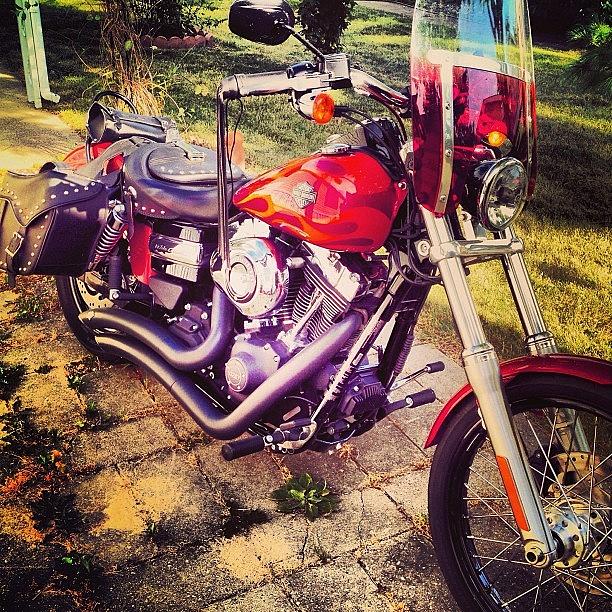Michigan Photograph - Pops Bike...#harley #motorcycle by Michael Green