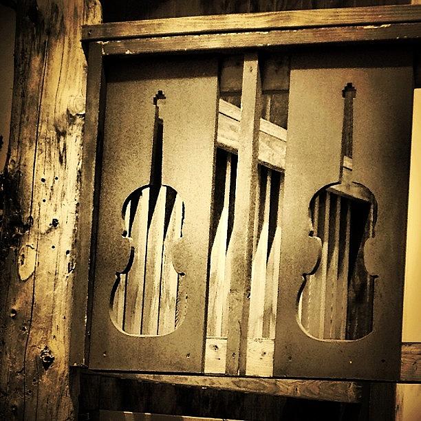Instagrammer Photograph - Porch Fiddles by Anne Marie