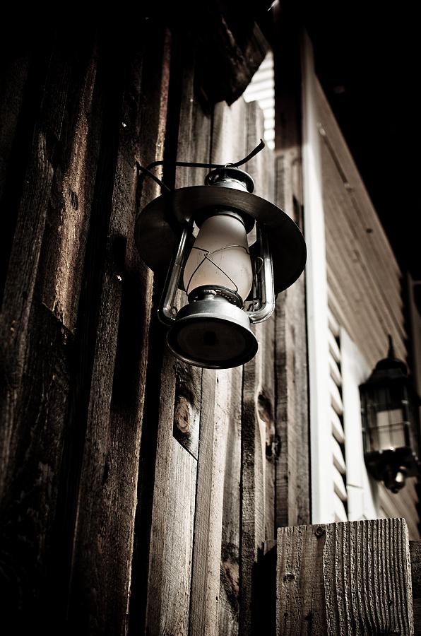 Pioneer Photograph - Porch Lantern by Swift Family Pioneer Photograph - Porch Lantern by Swift Family