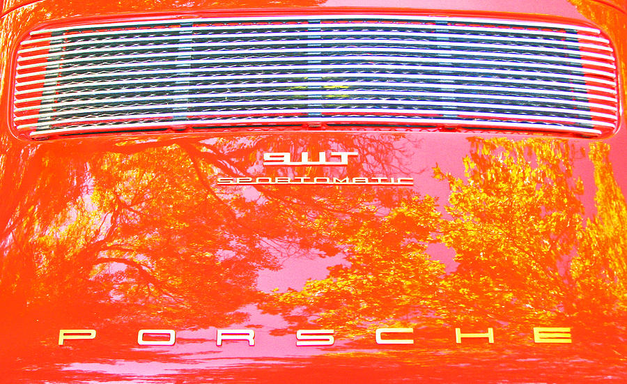 Porsche 911T Reflections Photograph by Samuel Sheats