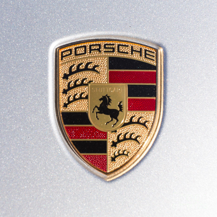 Porsche Emblem 911 Photograph by Robert Loe