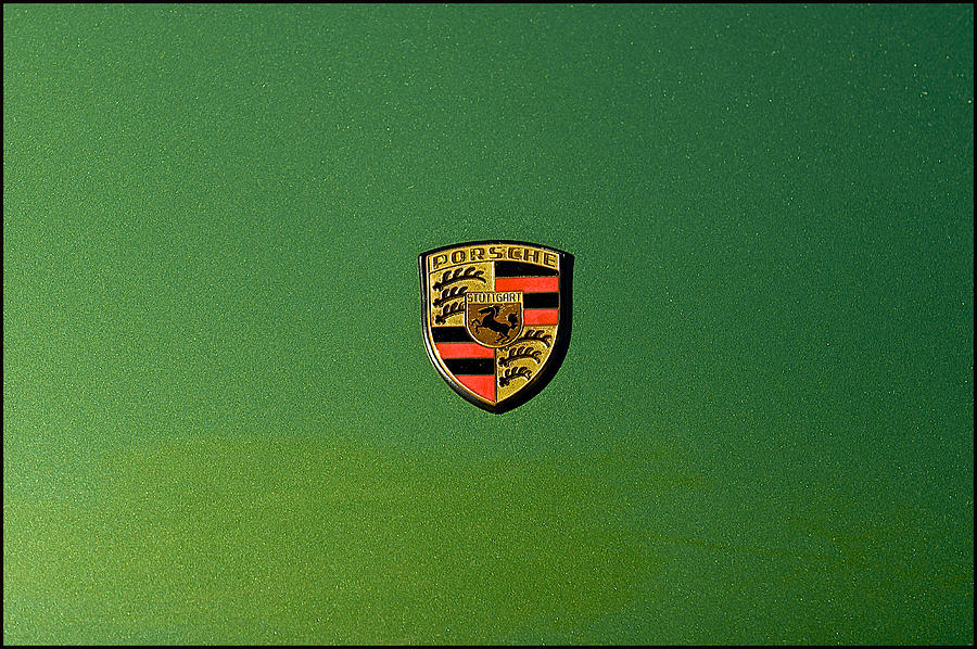 Porsche Emblem Photograph by Barbara Zahno
