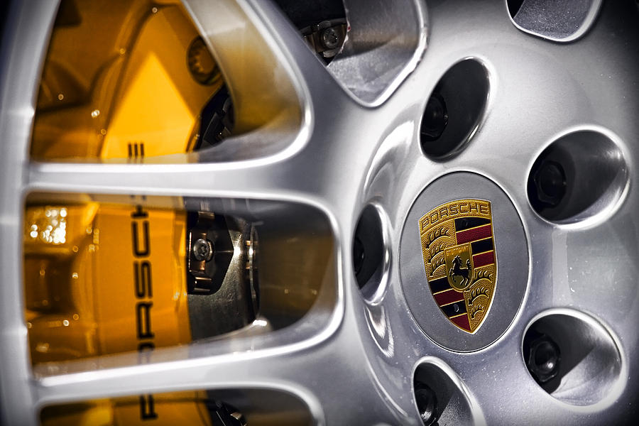 Porsche Wheel Photograph by Gordon Dean II