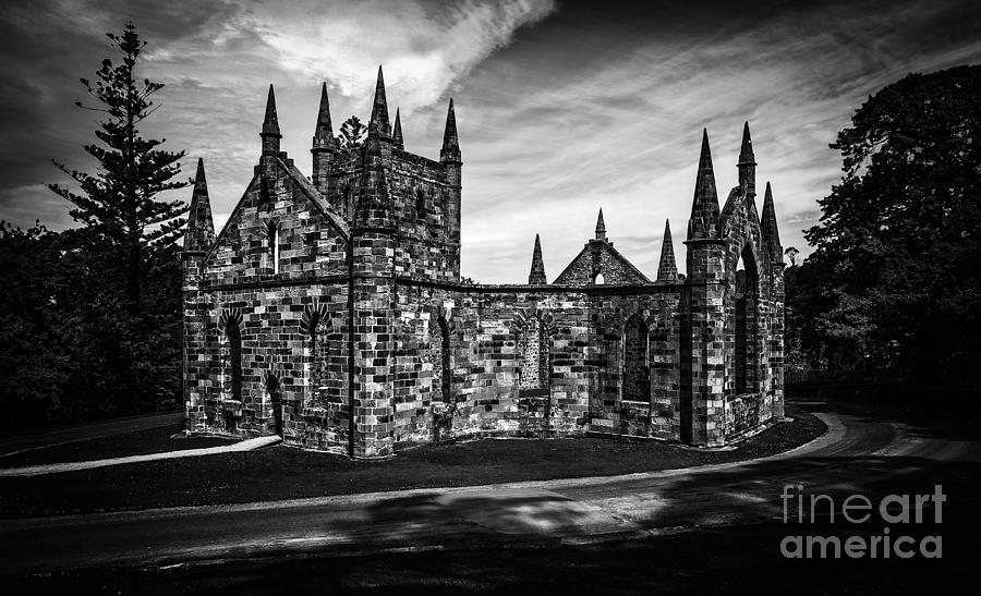 Port Arthur Church Photograph by Paul Woodford | Fine Art America