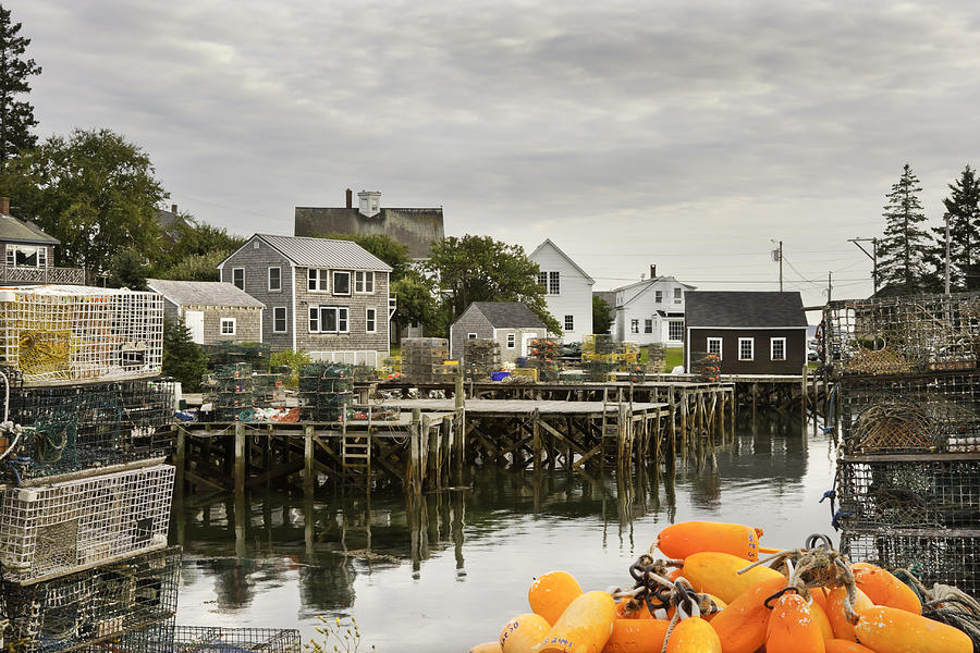 Summer Photograph - Port Clyde on The Coast Of Maine by Keith Webber Jr