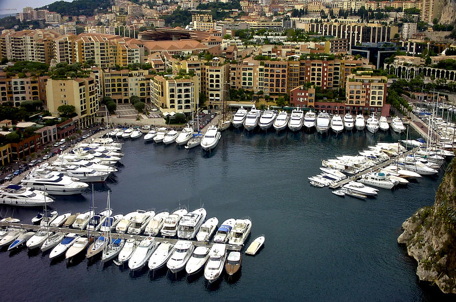 Monaco Port Hercules La Condamine   Photograph by Venetia Featherstone-Witty