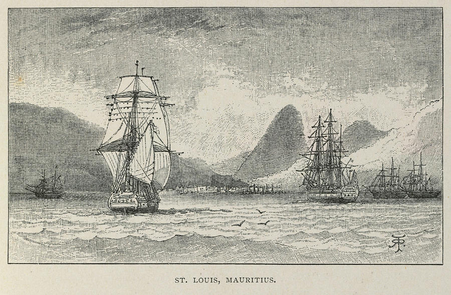 Port Louis Photograph by Natural History Museum, London/science Photo Library