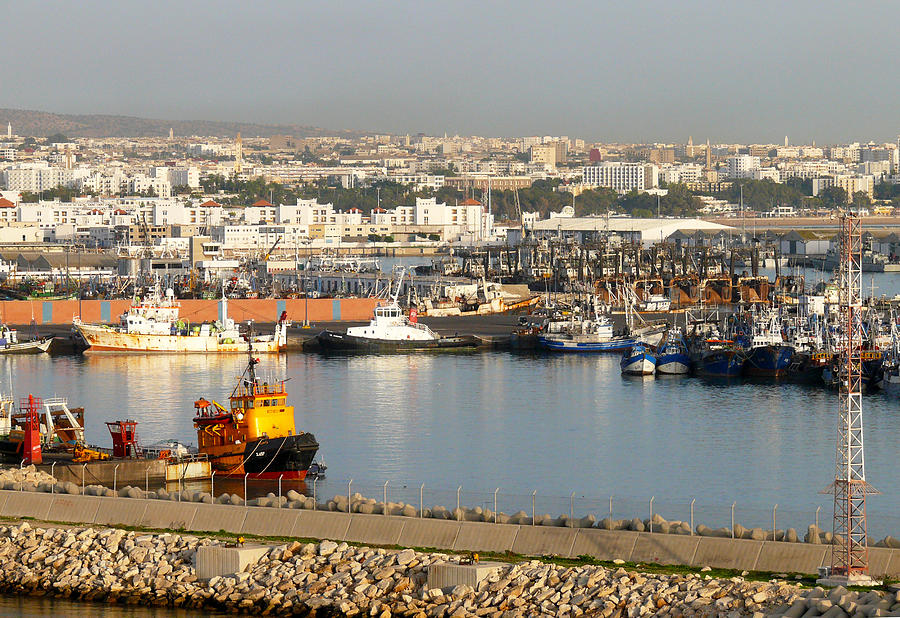 Port of Agadir Morocco 1 Photograph by Tracy Winter