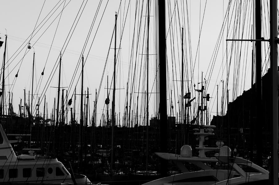Port of Barcelona Photograph by AM FineArtPrints