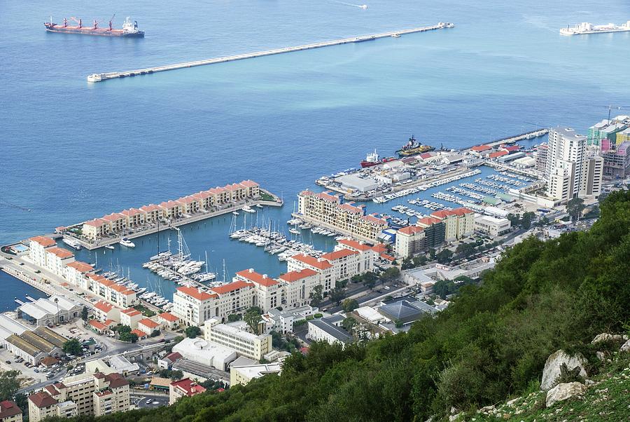 Port Of Gibraltar Photograph by Photostock-israel