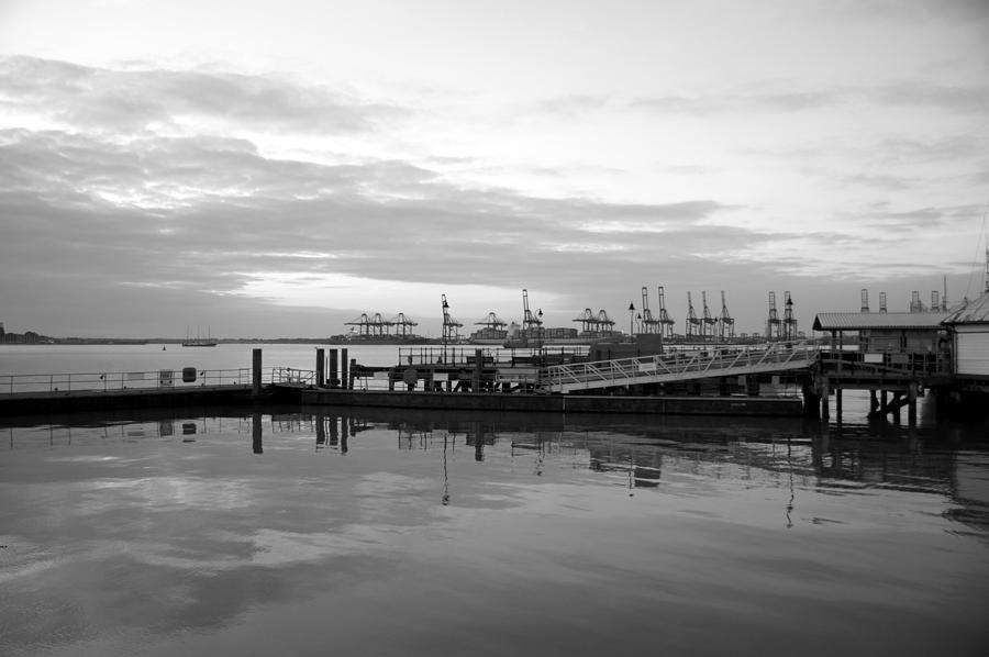 Port Photograph - Port of Harwich by Jolly Van der Velden