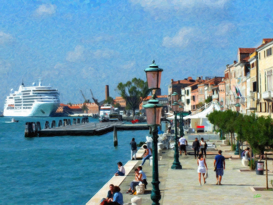 Port of Venice Itl3212 Painting by Dean Wittle