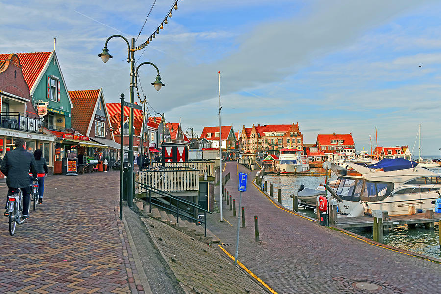 Port of Volendam Photograph by Elvis Vaughn