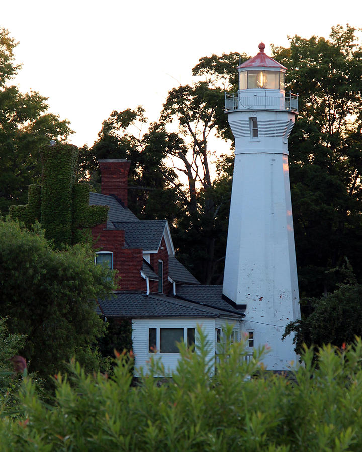 Port Sanilac Lighthouse 1 Photograph by George Jones