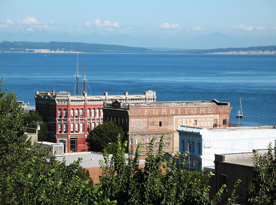 Port Townsend From The Bell Tower Photograph