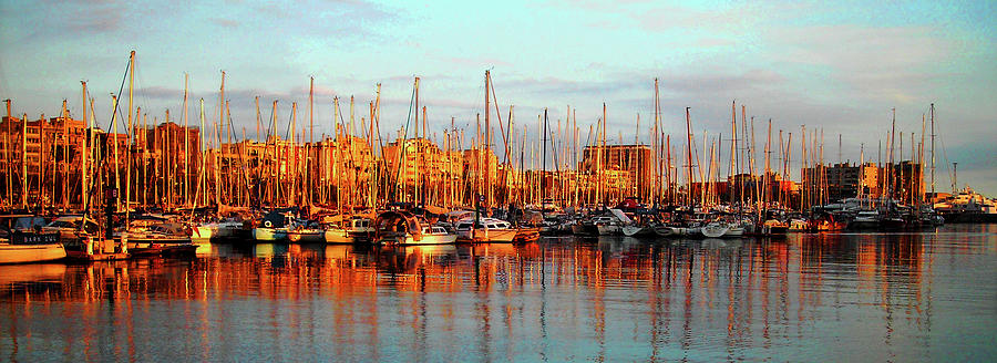 Port Vell - Barcelona Photograph by Juergen Weiss