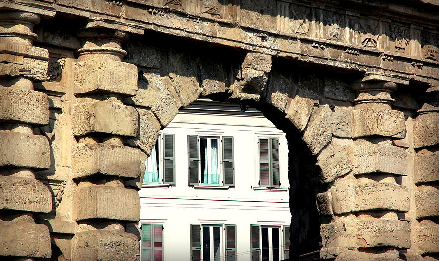 Porta Romana Arc Photograph