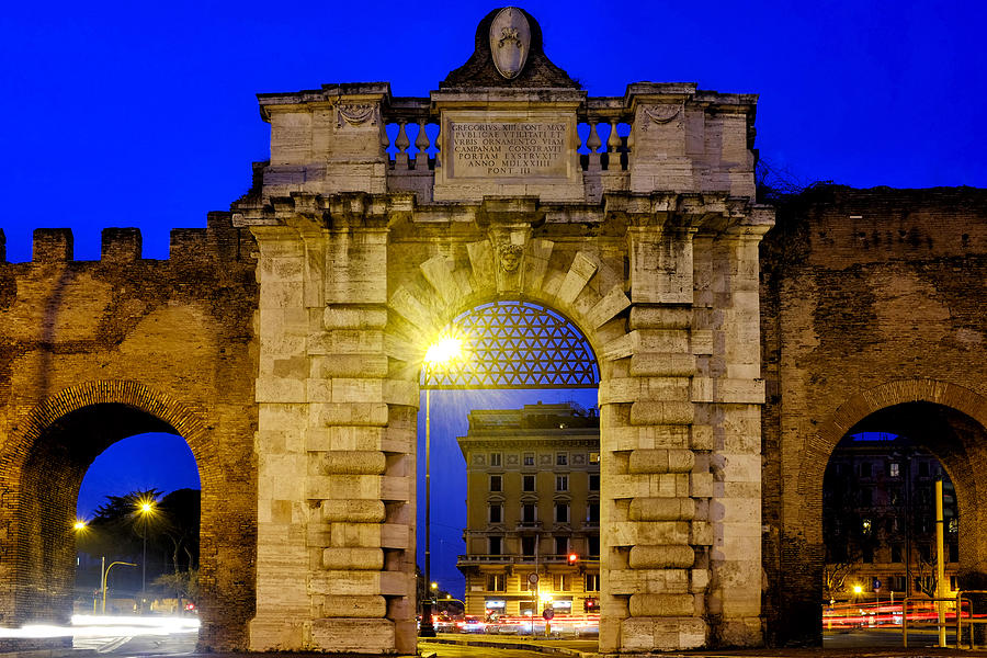 Porta San Giovanni Photograph by Fabrizio Troiani