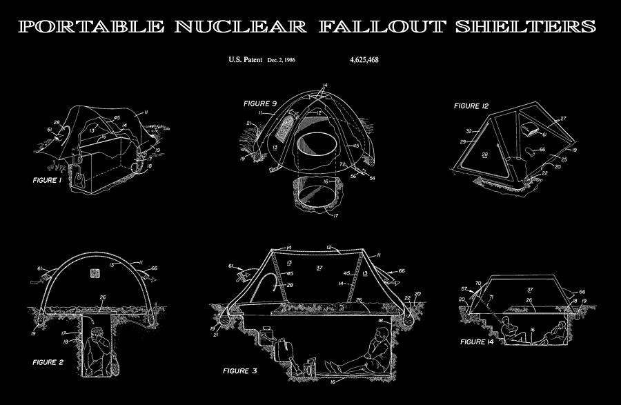 portable nuclear fallout shelter