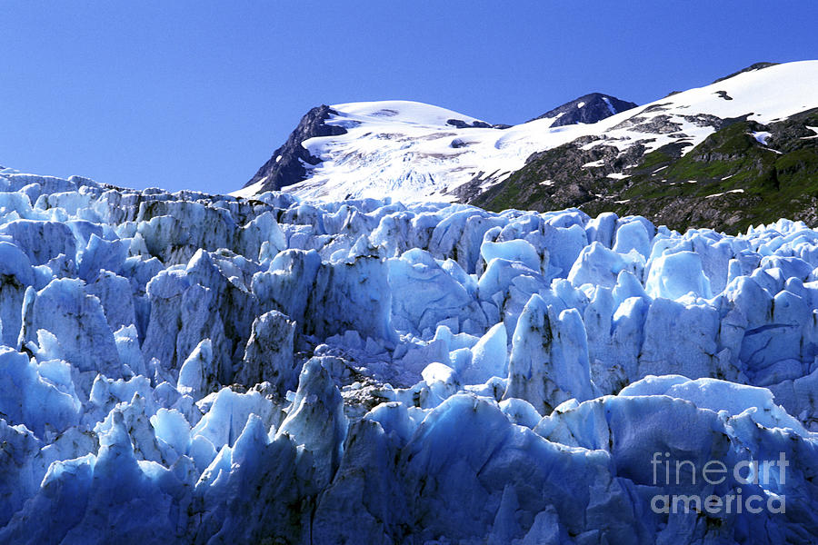 Portage Glacier, Alaska Photograph by Bill Bachmann