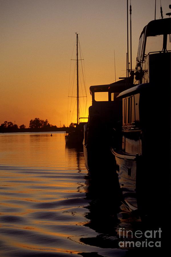Portage River Sunset Photograph by John Harmon